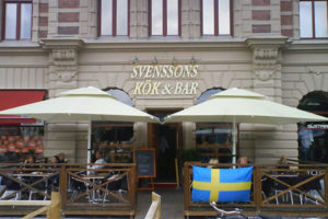 Svensson Kök & Bar i Sundsvall köpte bl.a. två stora parasoller