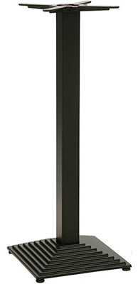 Barbarbords- underede i retrostil av svartlackat gjutjärn. Med justerbar fot.

H 110 cm +/-