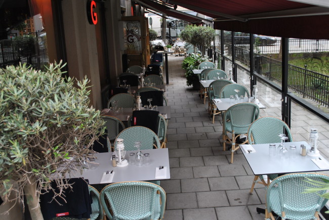 Restaurang Grappa i Stockholm - den längsta, snyggaste och mest ombonade uteserveringen?
