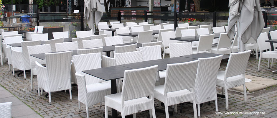 Södra Teatern i Stockholm, fick speciella vita stolar framtagna med hjälp av Veranda.